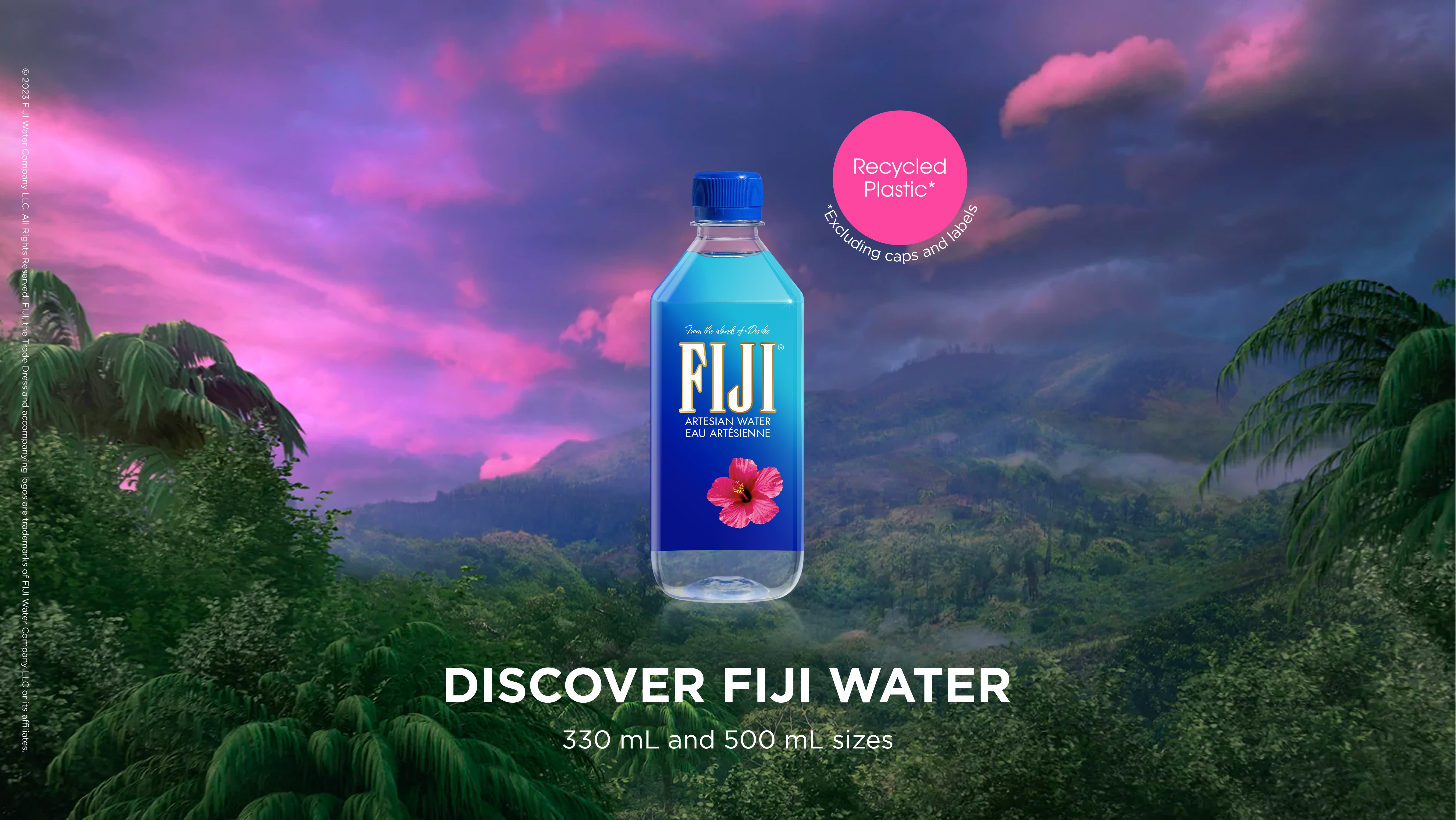 Fiji rPET Bottle Banner